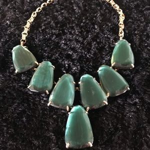NWOT KENDRA SCOTT GREEN HARLOW NECKLACE